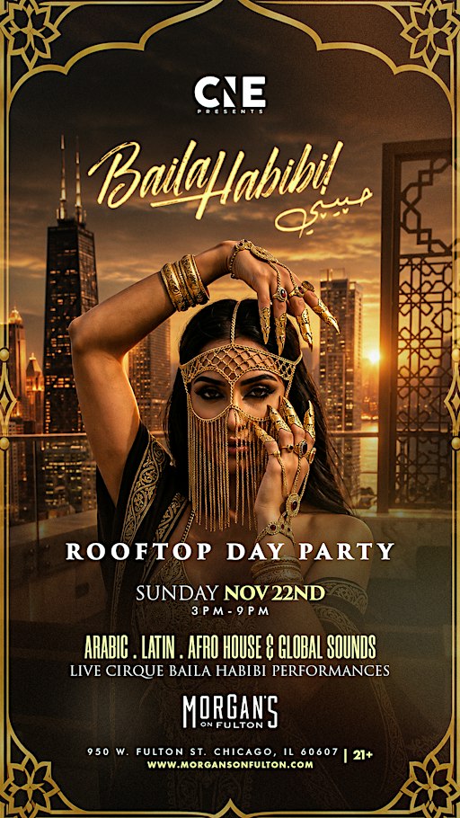 Baila Habibi حبيبي Rooftop Day Party