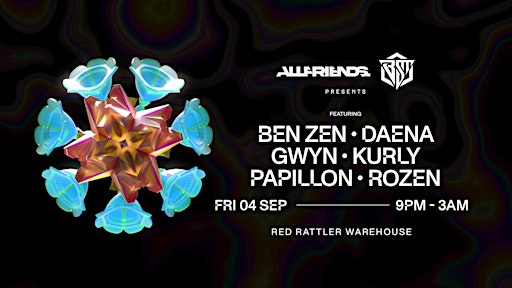 ALLFRIENDS x Butterfly Serpent ☣︎ Warehouse Party