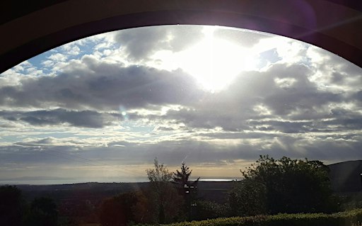 Artists and Writers Café Atop a Hill