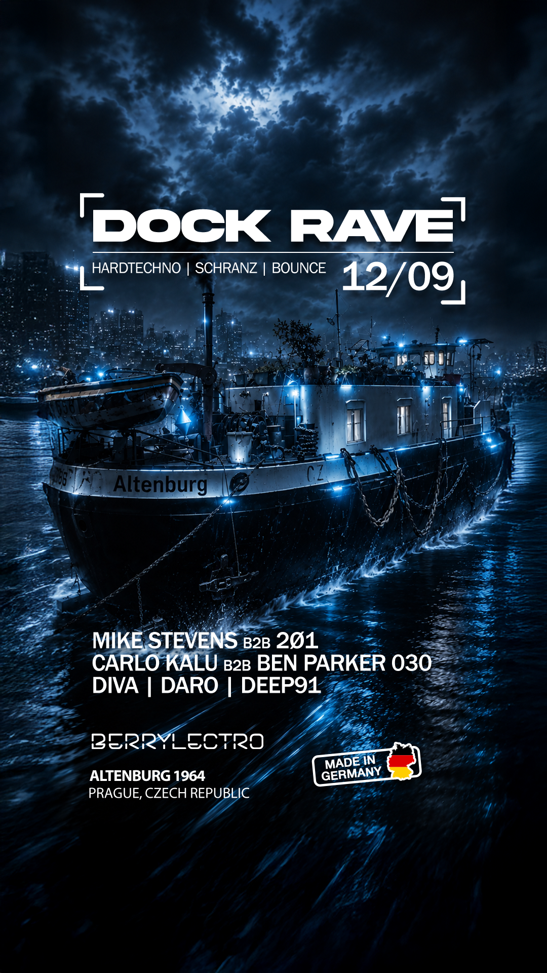 DOCK RAVE — MADE IN GERMANY