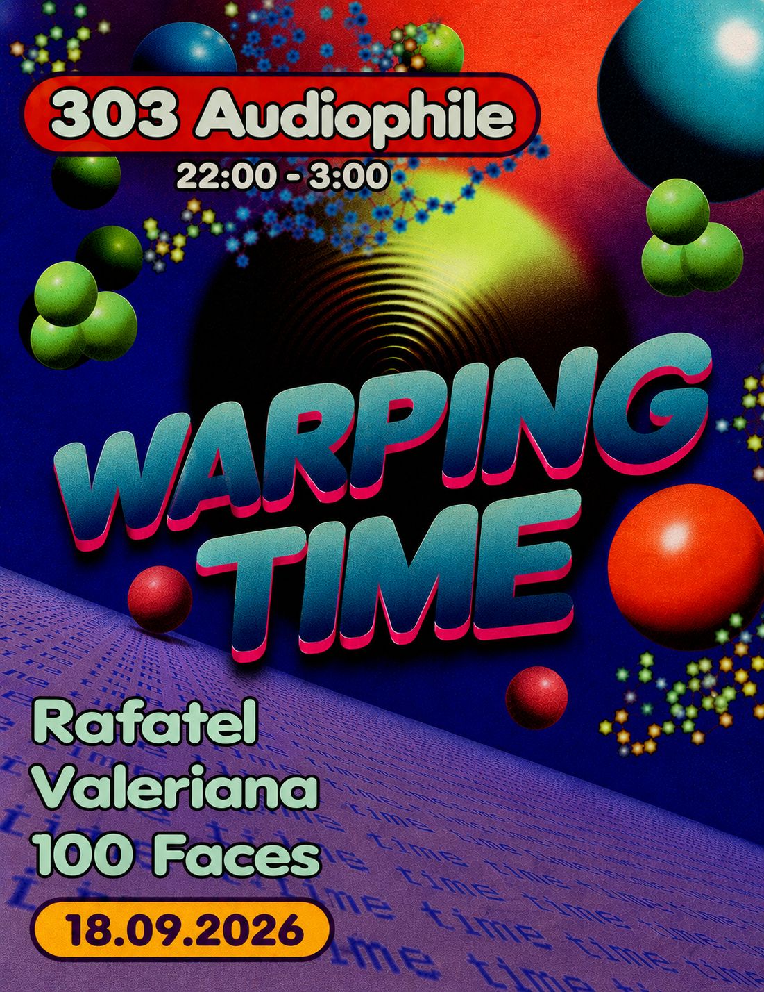 Warping Time at 303