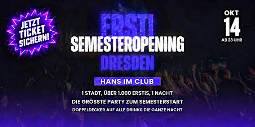 Ersti SemesterOpening Dresden