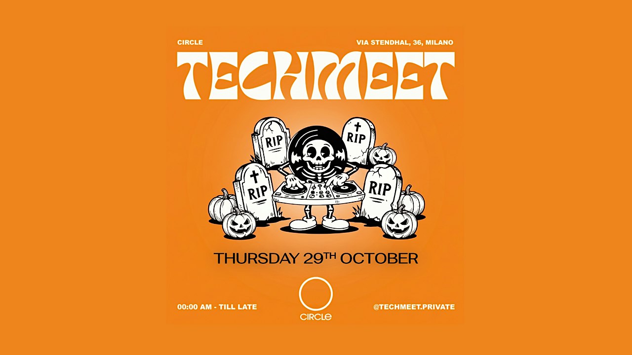 Techmeet at Circle - October 29th