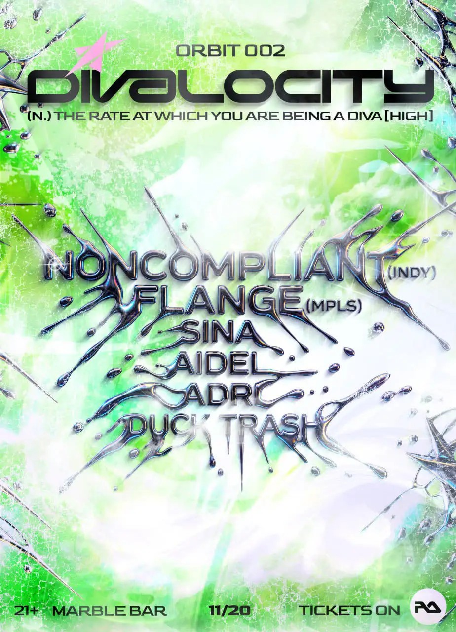 ORBIT 002: Noncompliant, Flange, sina, AIDEL, Adri, Duck Trash