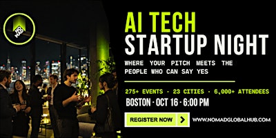 AI Tech & Startup Night — Boston