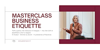Masterclass Business Etiquette | Modulo 2 - Meeting & Riunioni