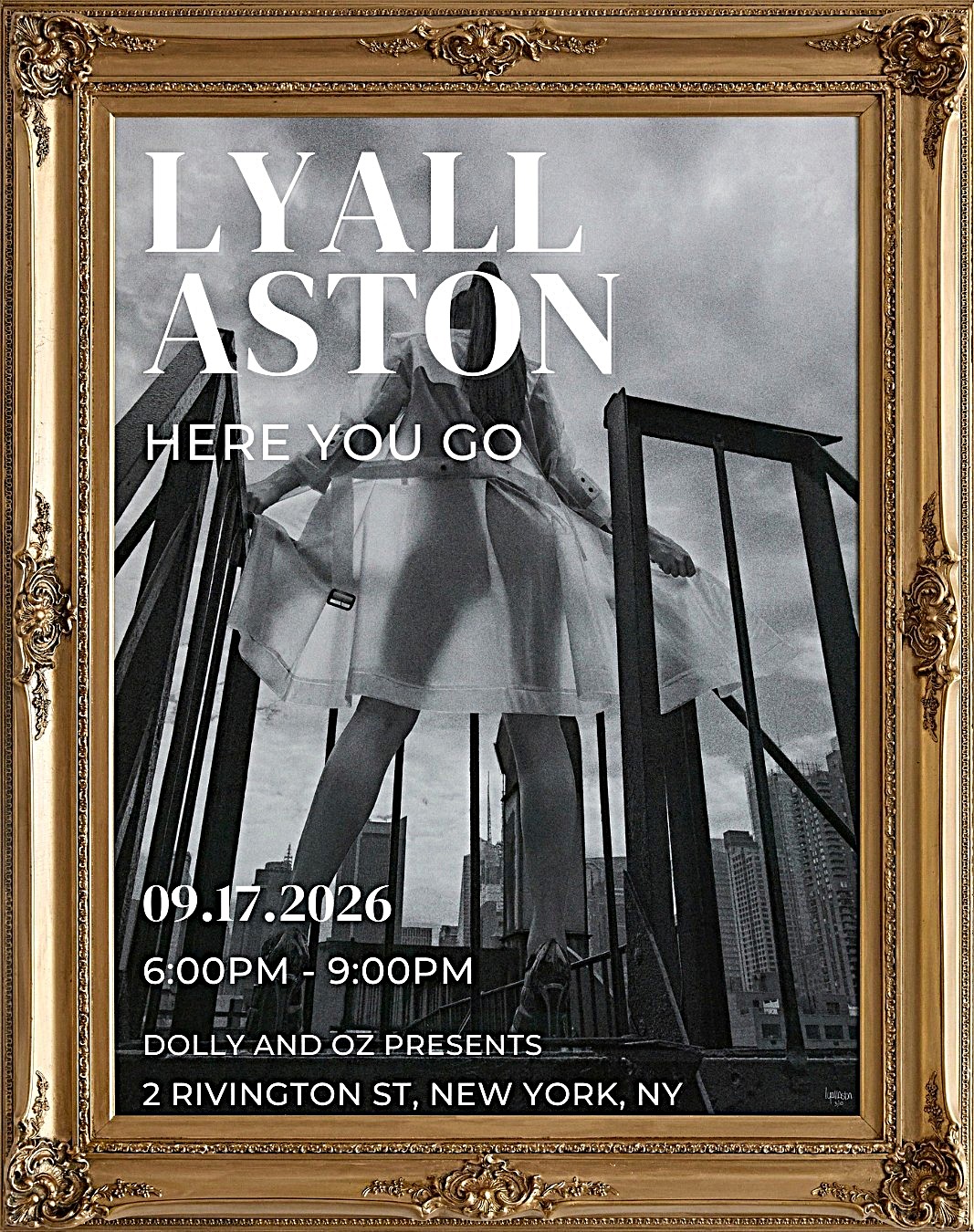 Dolly and Oz presents Solo Exhibition by Photographer Lyall Aston