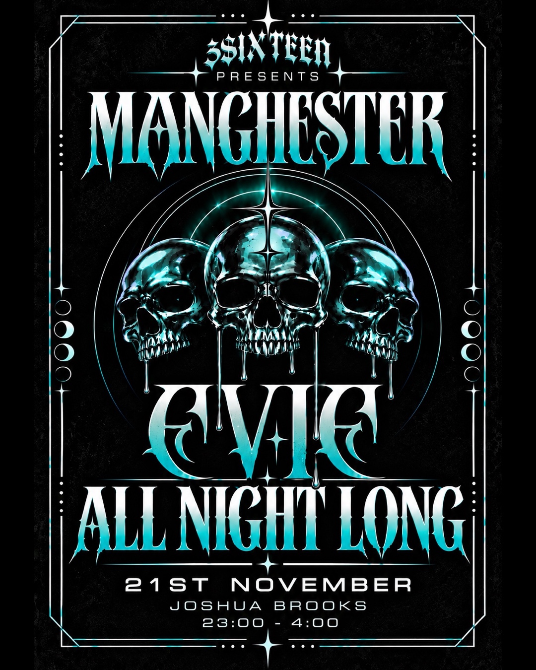 EVIE: All Night Long - Joshua Brooks Manchester