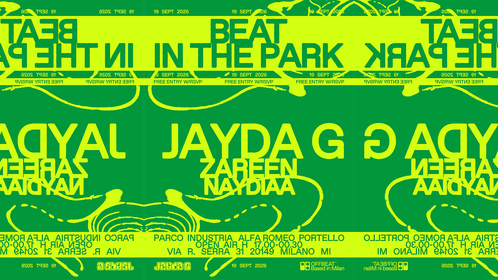 Beat in the Park - Free Open-Air w/ Jayda G