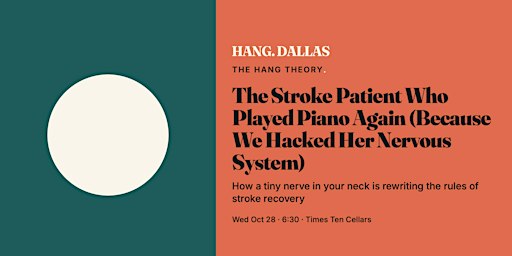 The Stroke Patient Who Played Piano Again (Because We Hacked Her Nervous System)