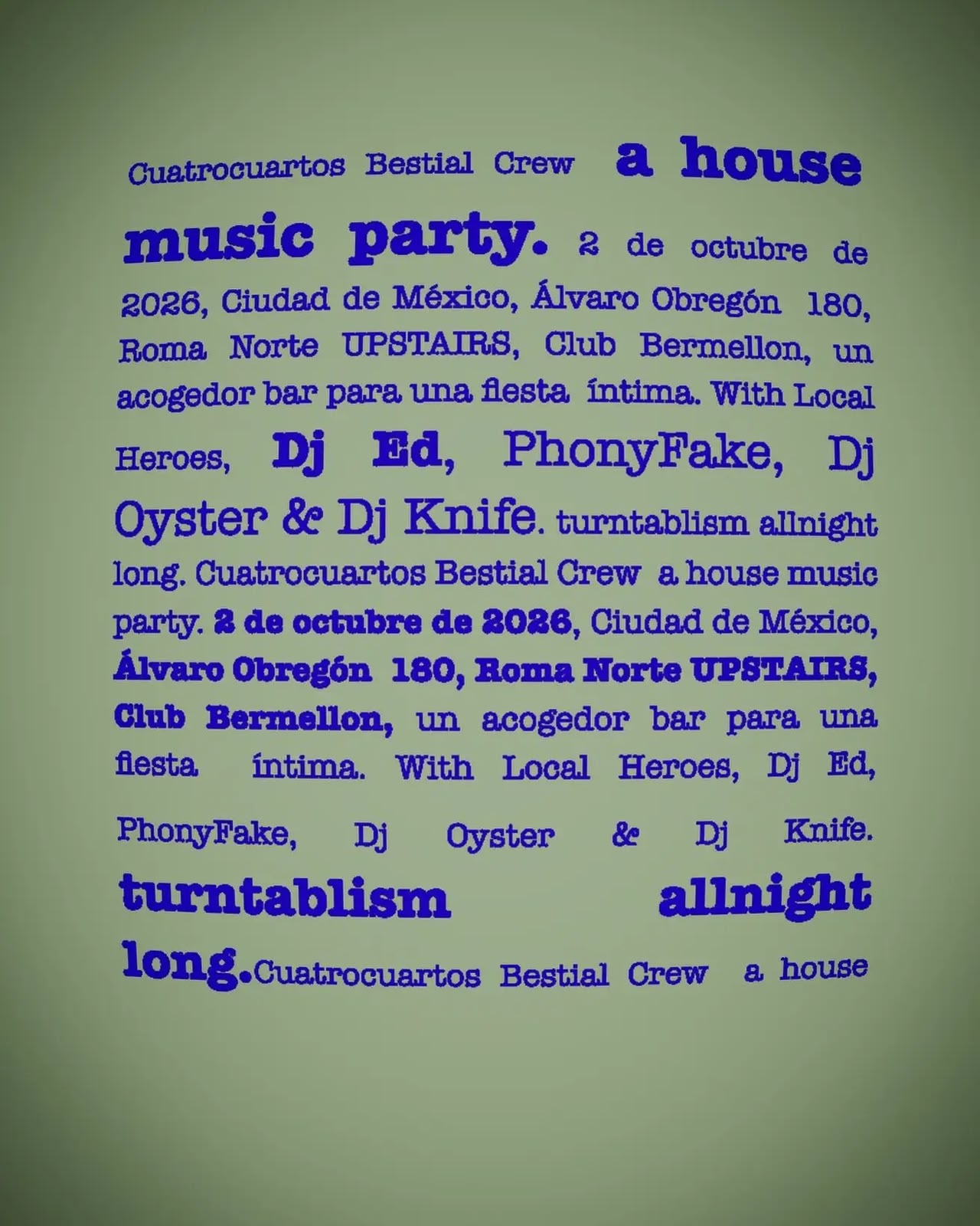A House Music Party