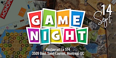 Game Night - Board Games Edition