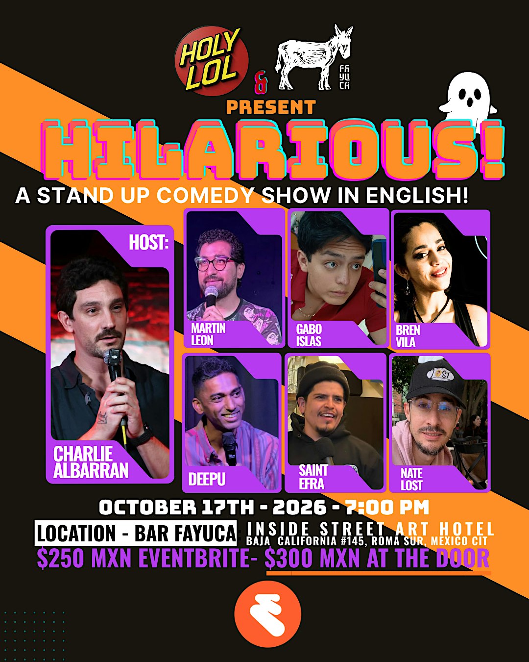 HILARIOUS!  A (Spooky) Stand Up Comedy Show in English