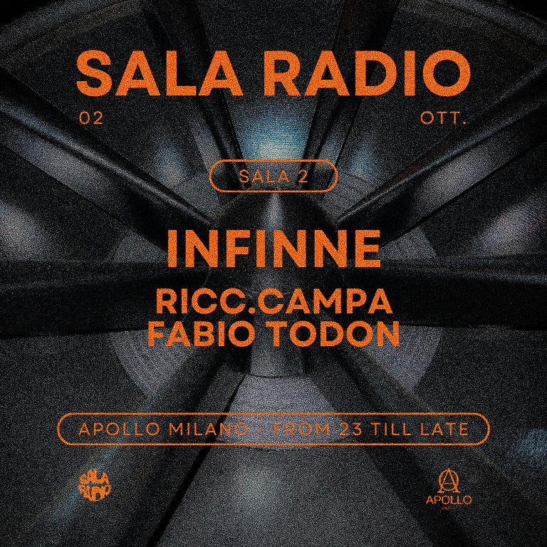 SALA RADIO in the backroom