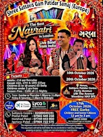 Wembley Navratri Garba 2026 @ Sattavis Patidar Center  HA9 9PE
