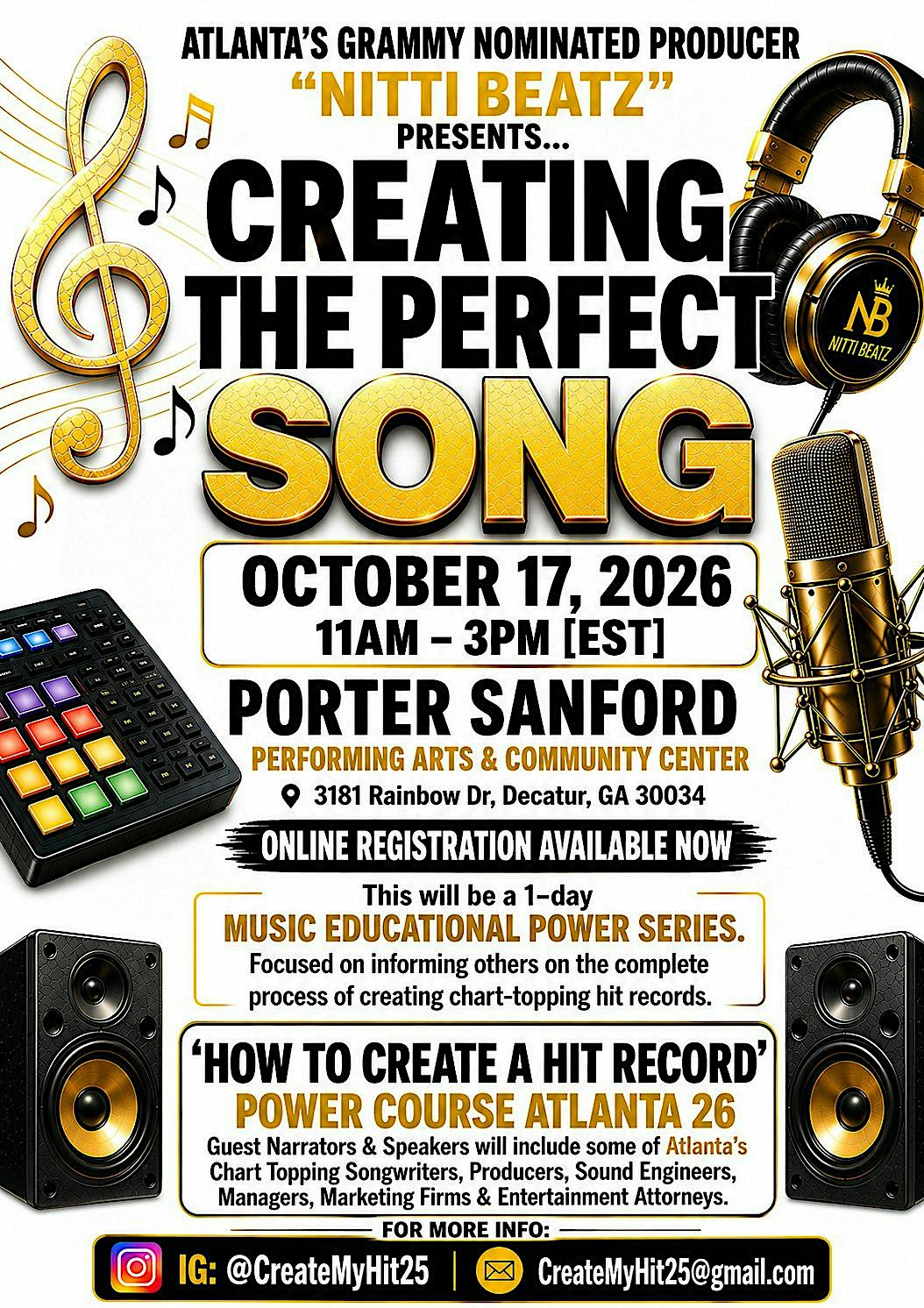 NITTI BEATZ Presents:  Creating The Perfect Song 2