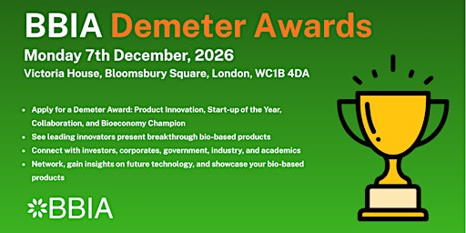 BBIA 3rd Annual Demeter Awards 2026