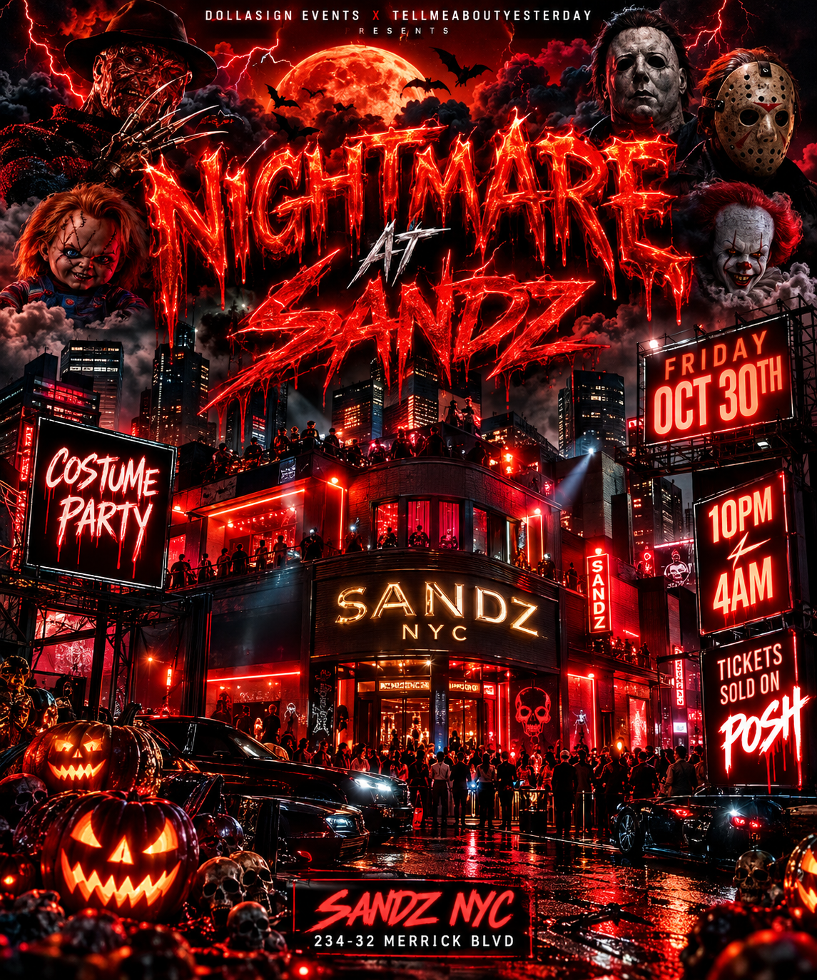 Nightmare  At  Sandz