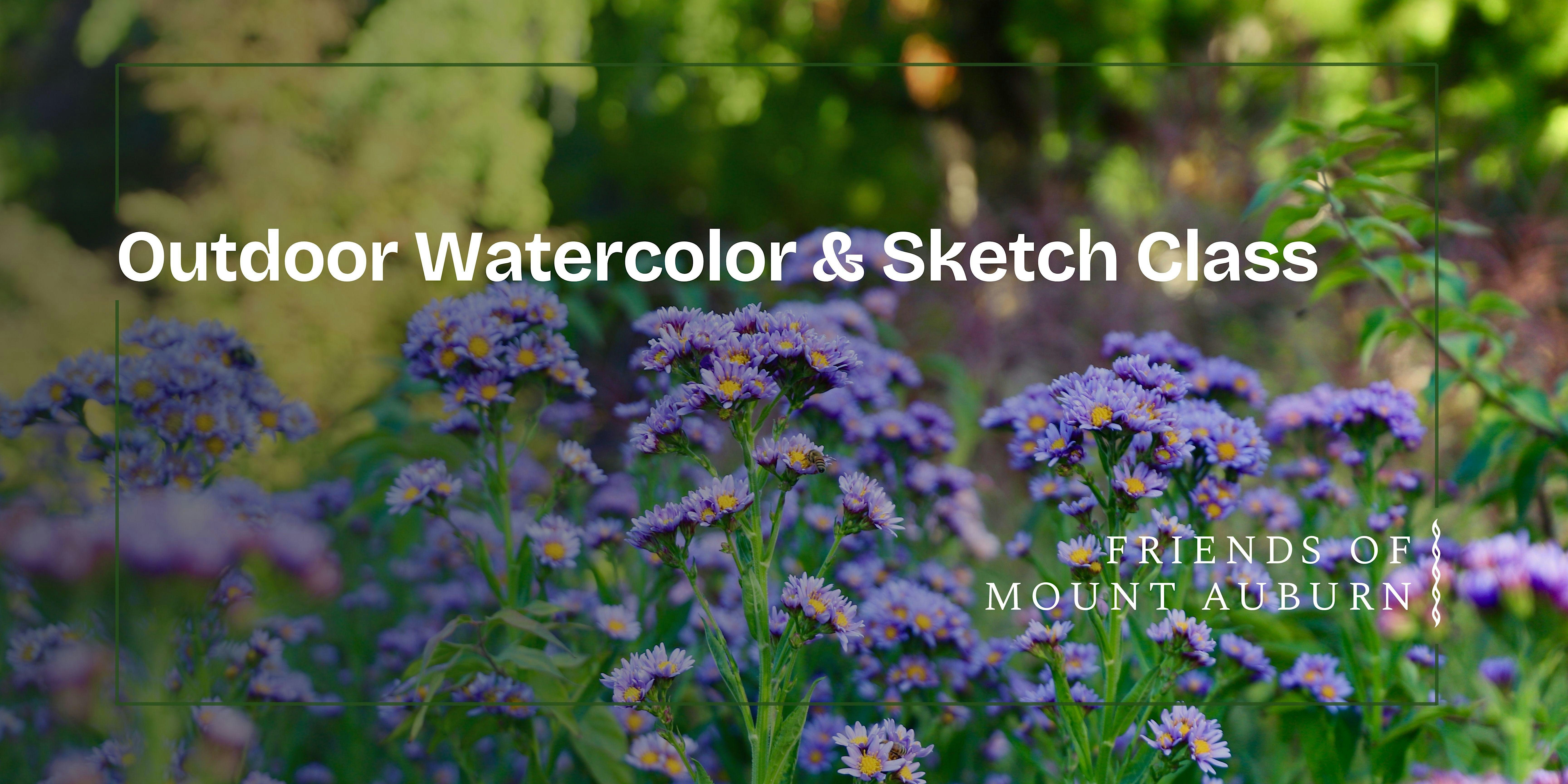 Outdoor Watercolor & Sketch Class