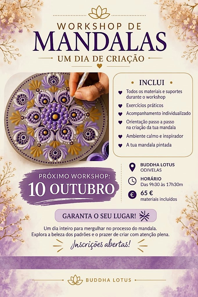 Workshop de mandalas