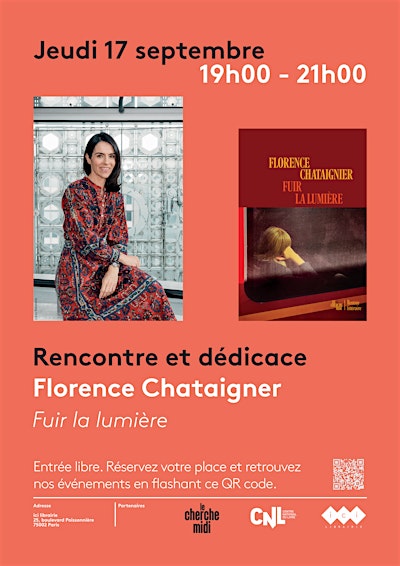 Rencontre et dédicace avec Florence Chataigner
