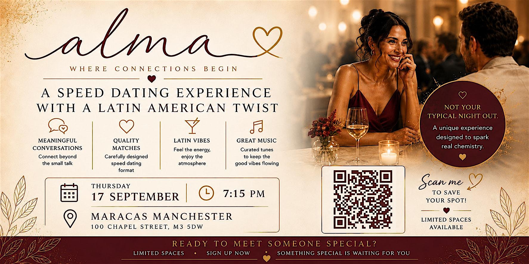 Speed Dating with a Latin American Twist at Maracas Manchester