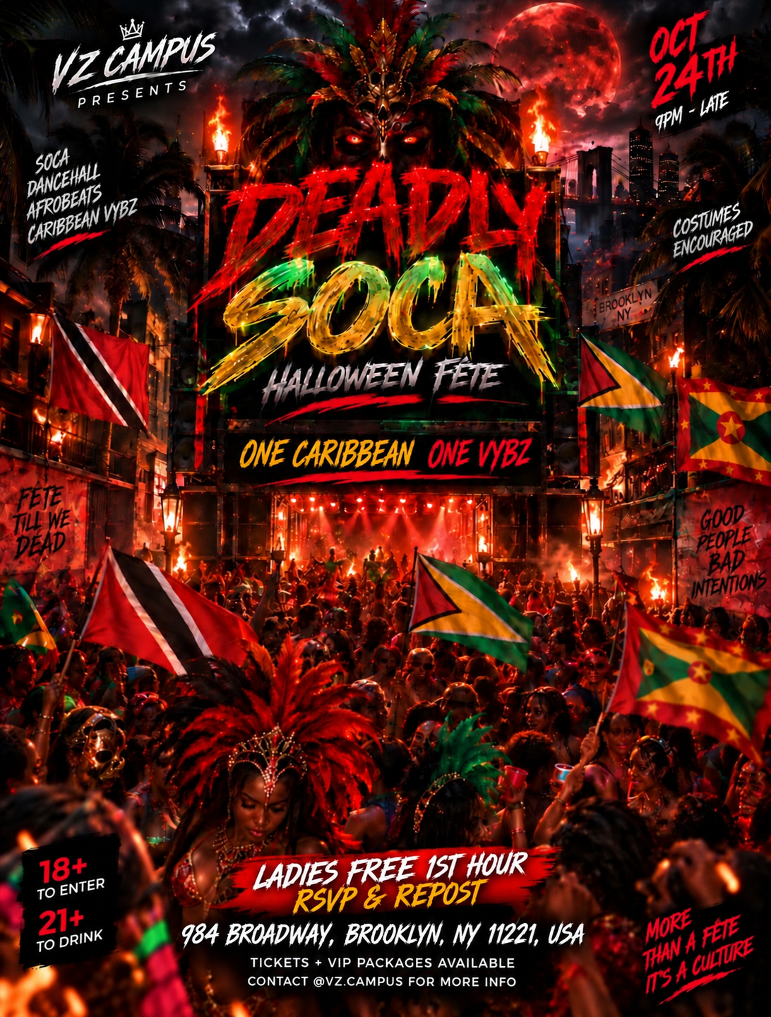 DEADLY SOCA
(Halloween Fete)
