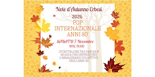 POP INTERNAZIONALE ANNI ' 80