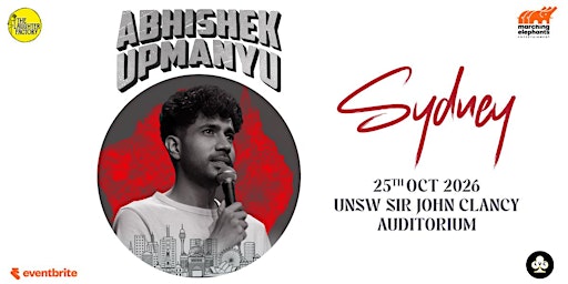 Abhishek Upmanyu Live Sydney