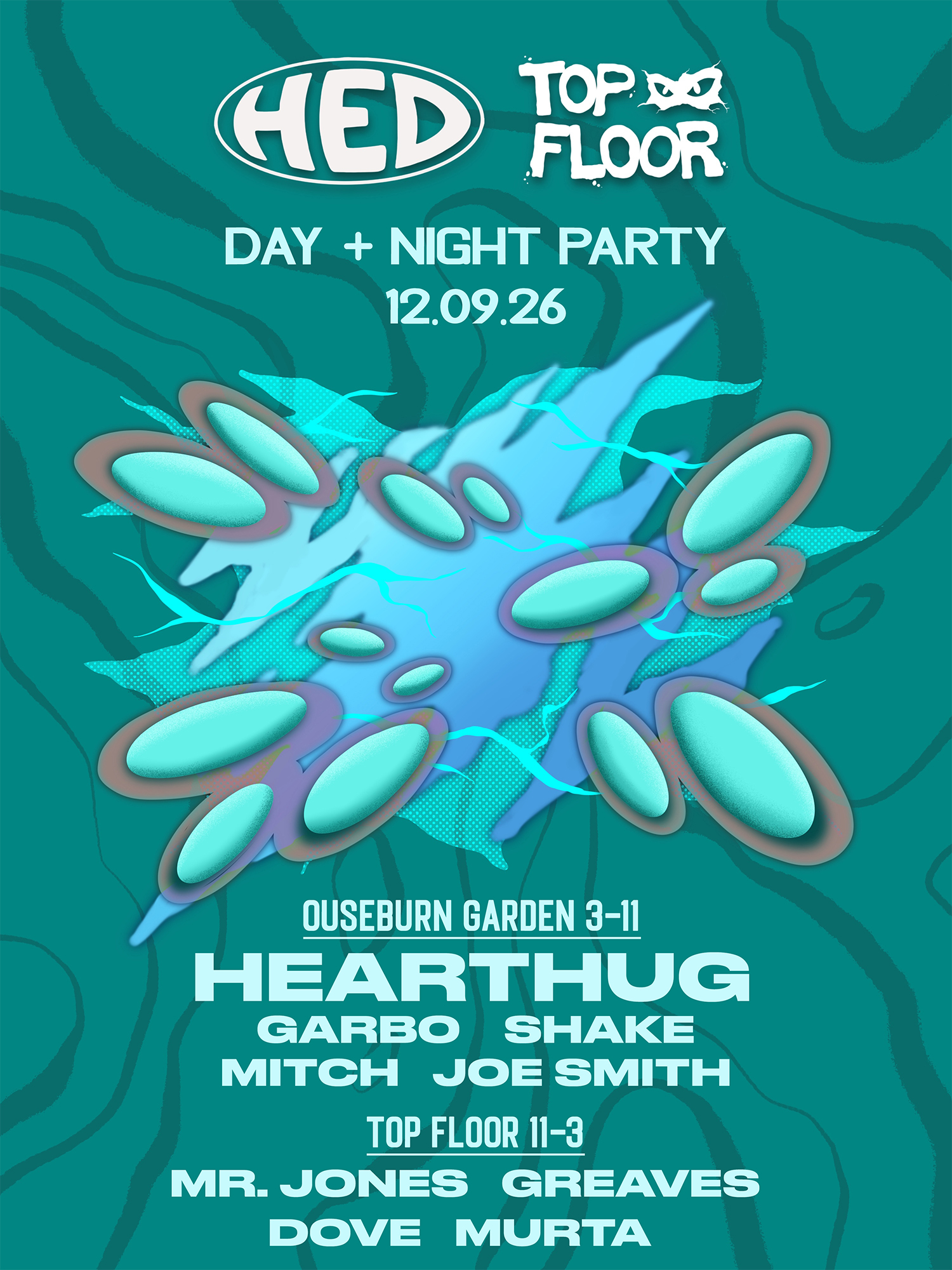 HED x Top Floor presents HearThuG (Day + Night) 