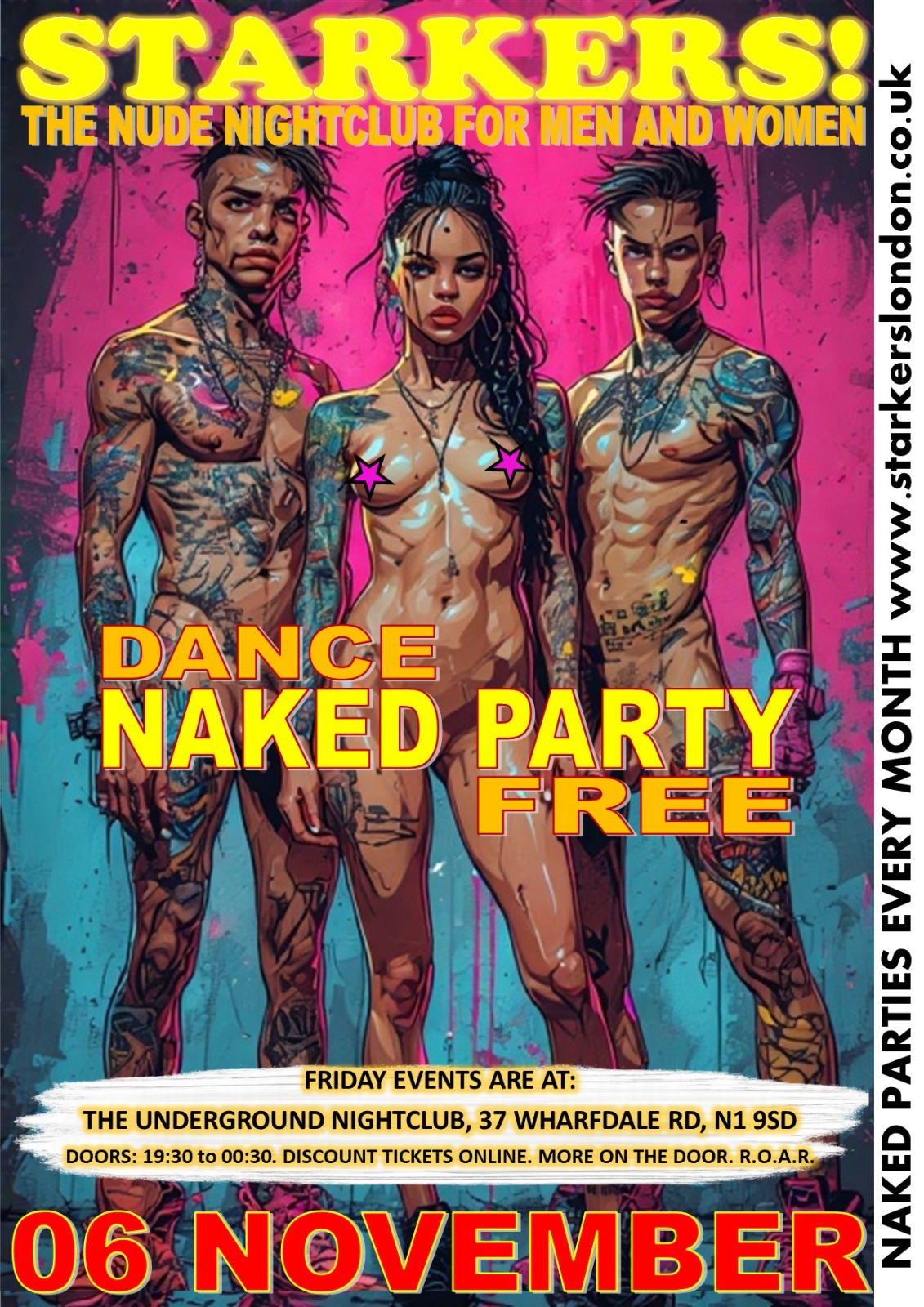 Starkers! (naked rave)