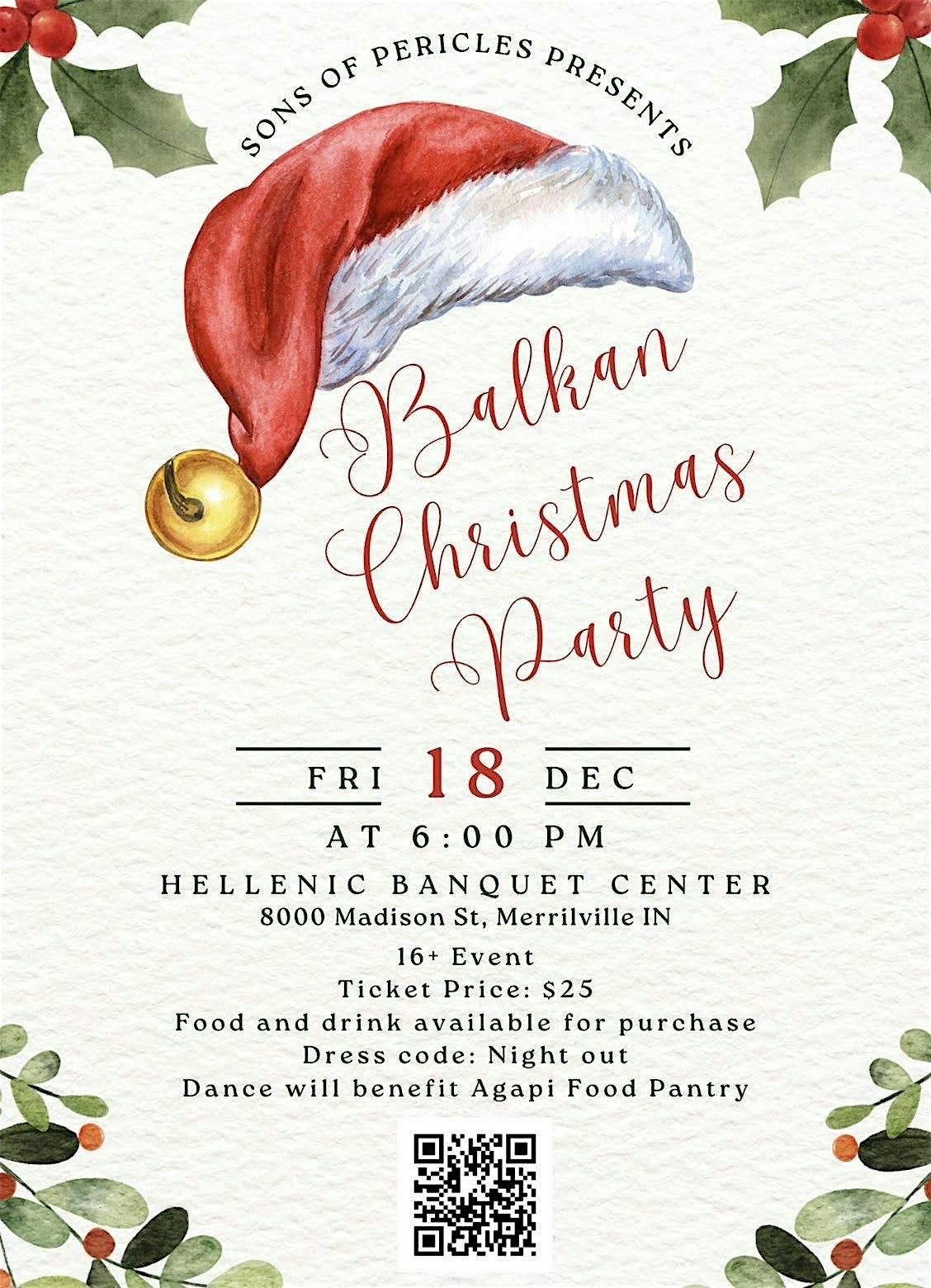Sons of Pericles Balkan Christmas Party