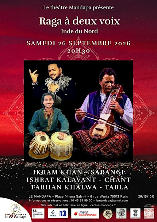 Ragas à deux voix  Inde du Nord