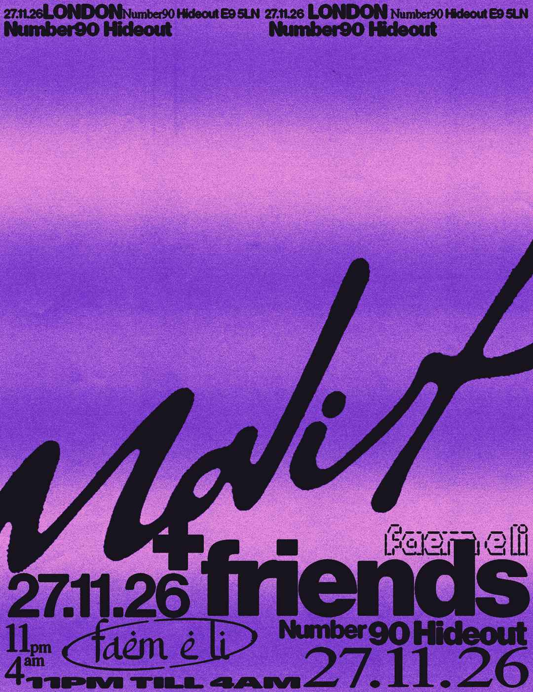 Faem e Li presents: Malix & Friends