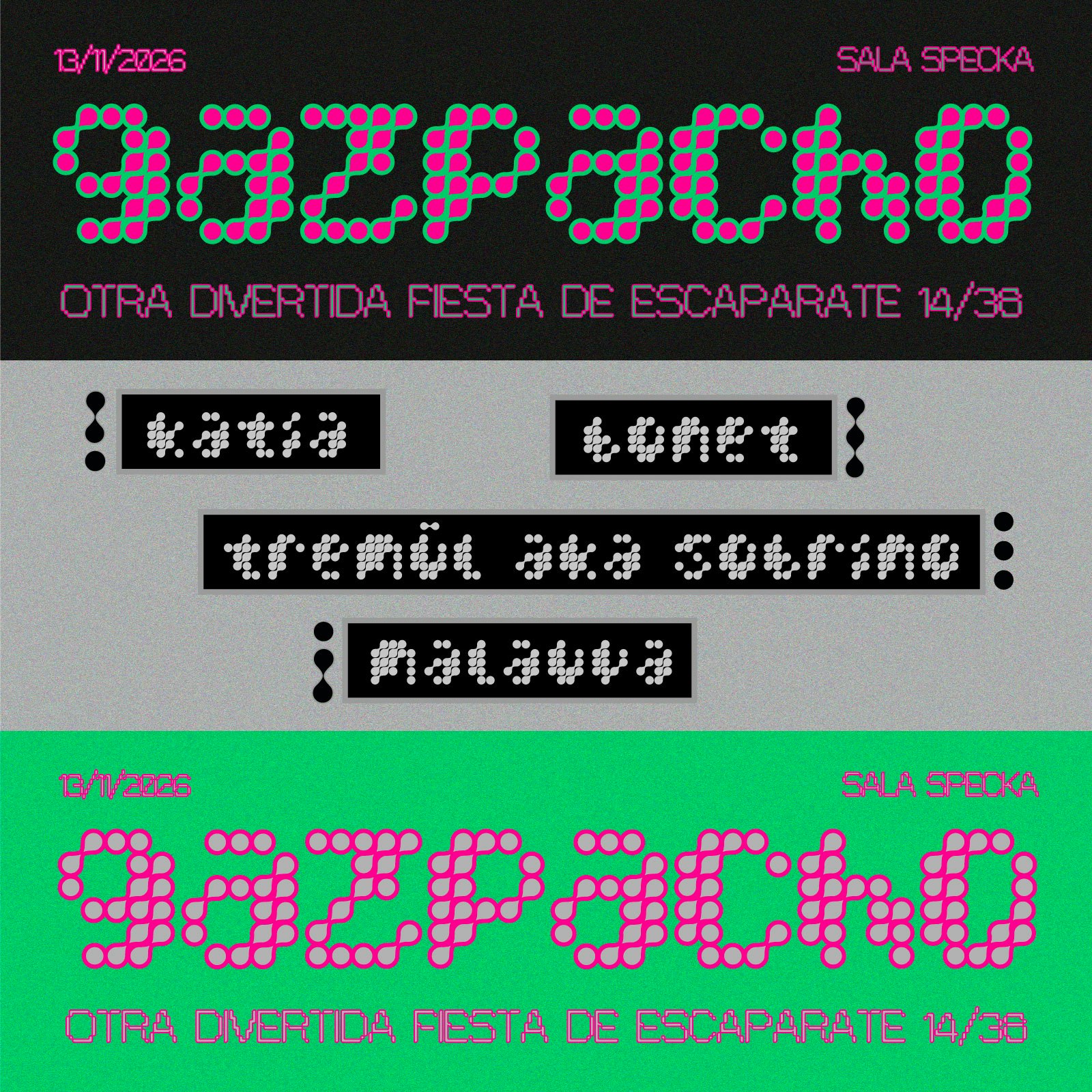 Escaparate 14/38 pres. I Gazpacho #07