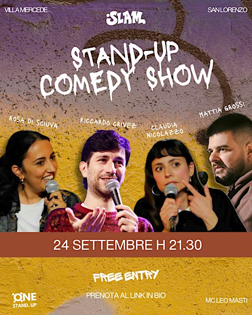 Copy of STAND UP COMEDY FREE- SAN LORENZO