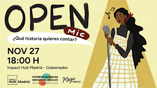 Open Mic artístico: música, poesía ¡y lo que surja!