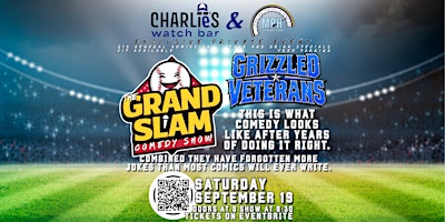 THE GRAND SLAM Comedy Show at Charlie's Watch Bar 09.19.2026
