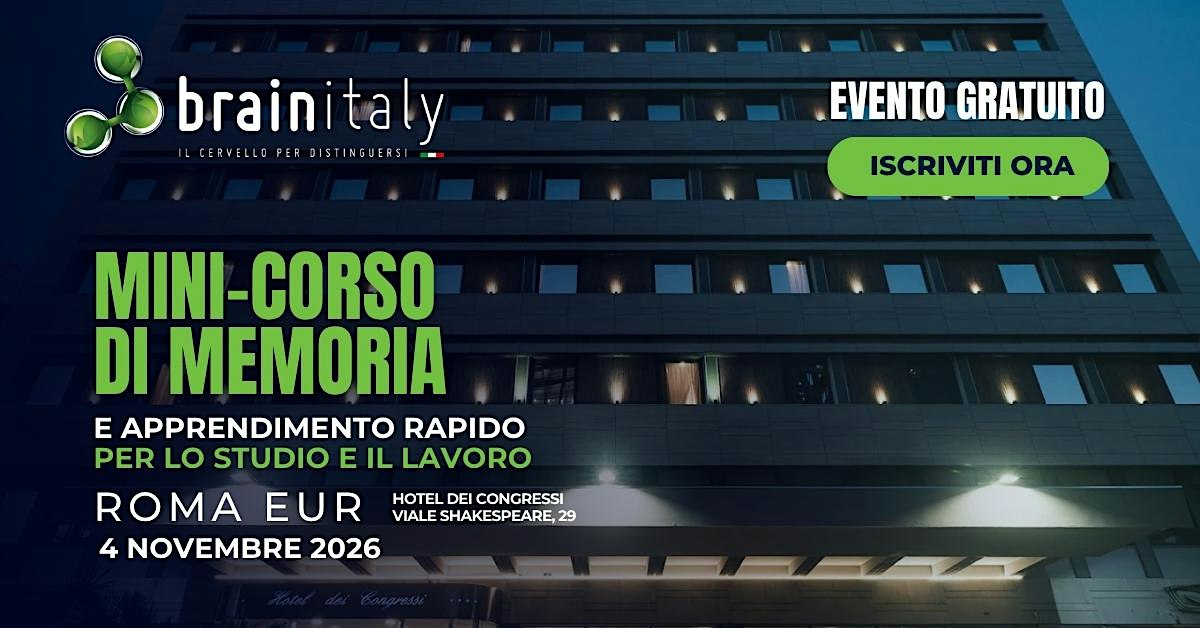 CORSO DI MEMORIA - ROMA EUR