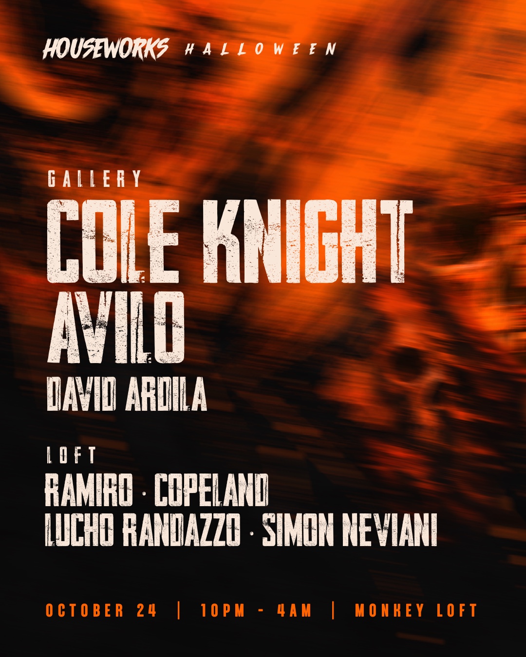 Houseworks Halloween: Cole Knight + Avilo