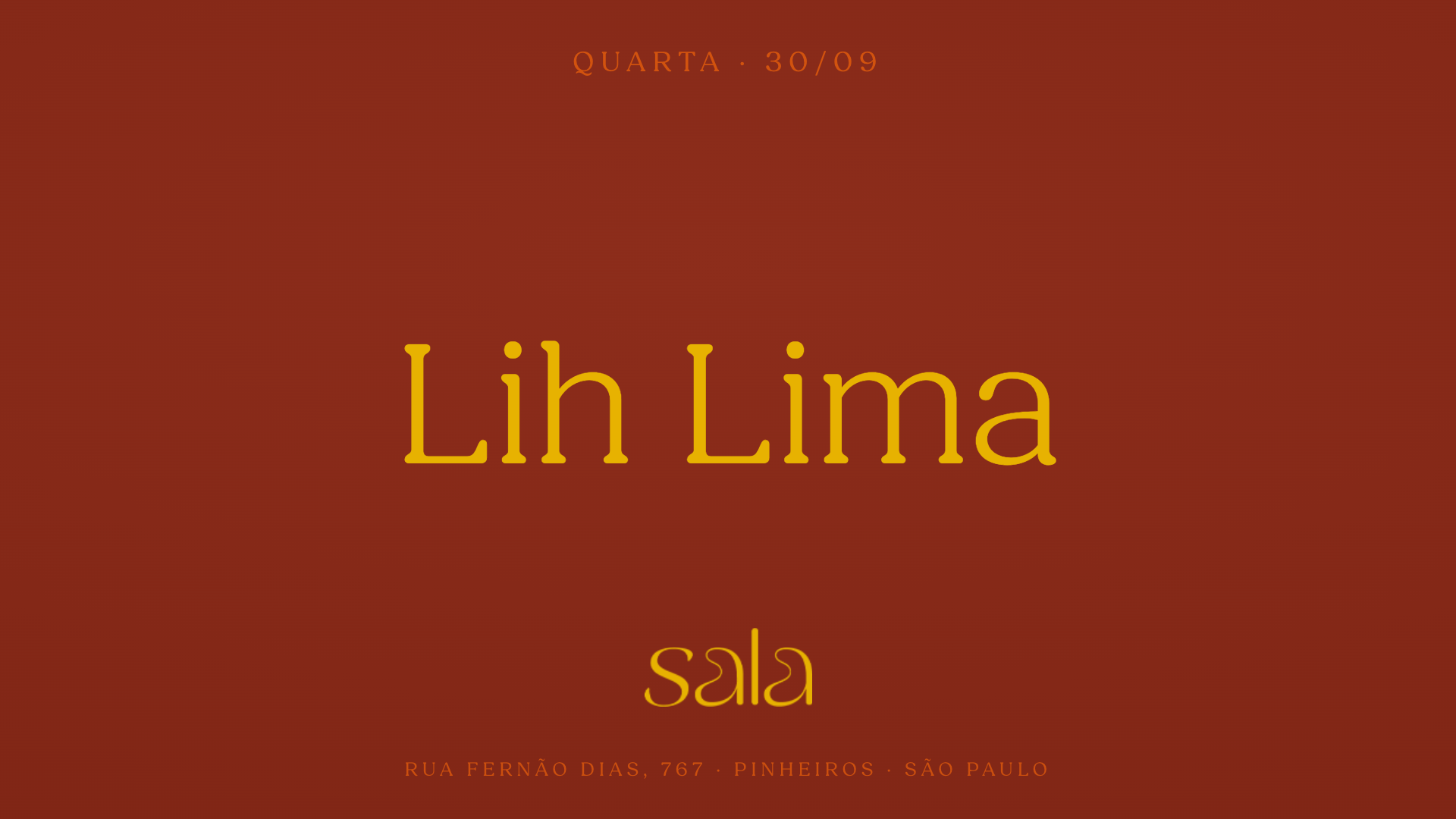 Sala recebe Lih Lima