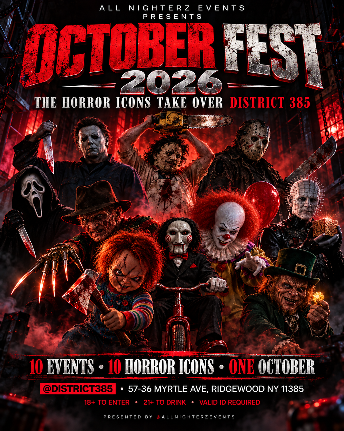 OCTOBER FEST LINEUP 2026