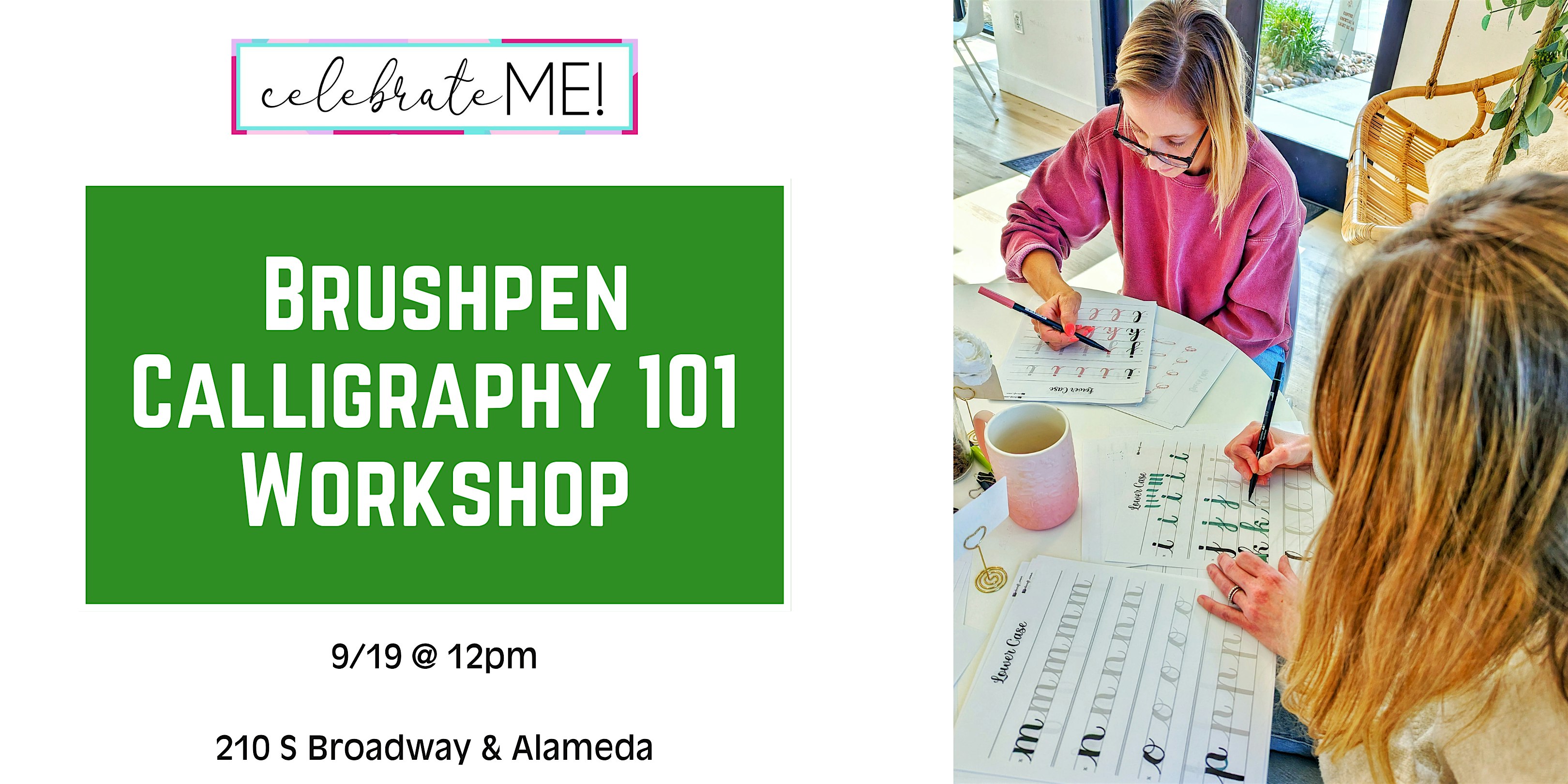 Brushpen Calligraphy 101 Workshop