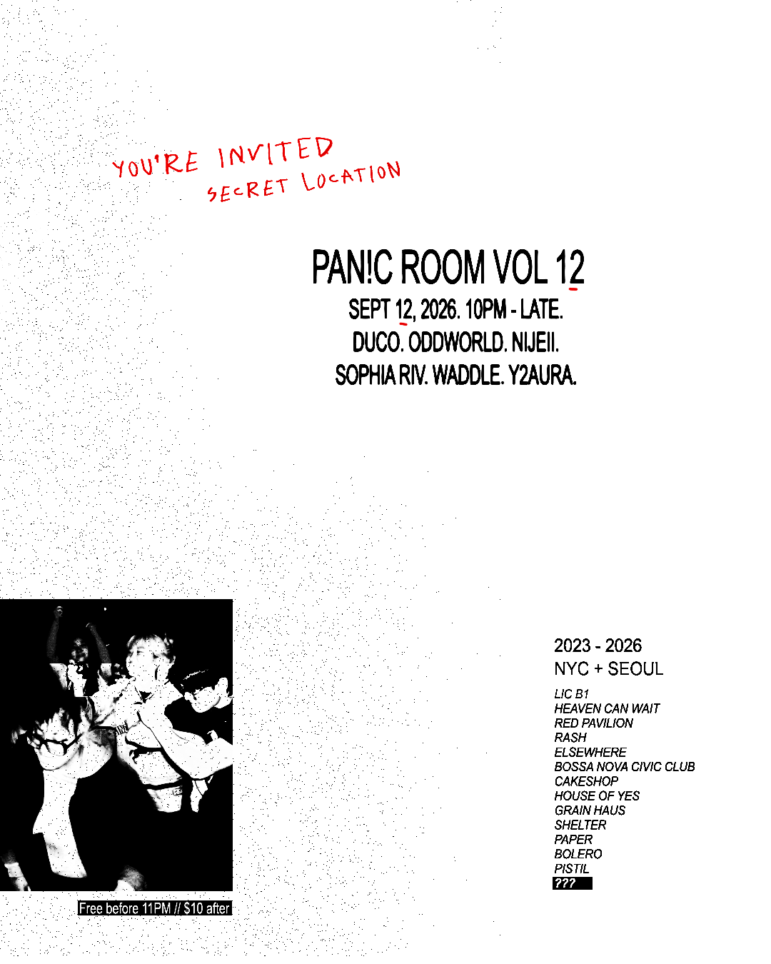 PAN!C ROOM VOL 12