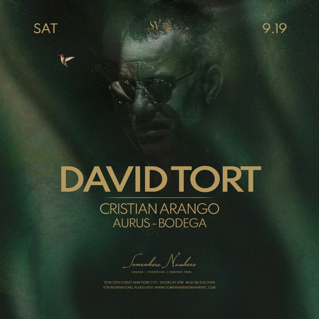 David Tort (with Cristian Arango, Aurus and Bodega)