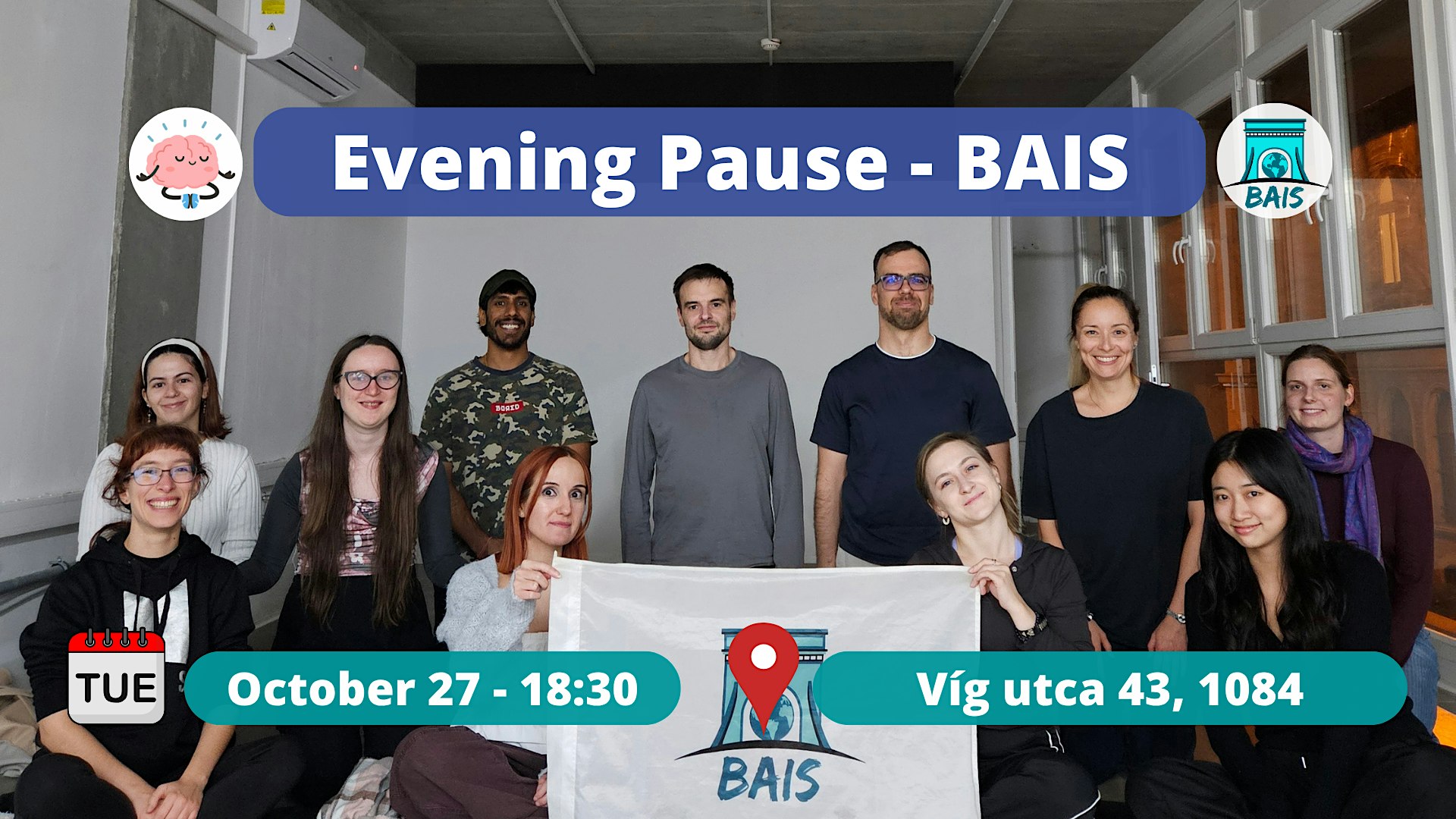 Tuesday 6:30 PM Evening Pause - BAIS