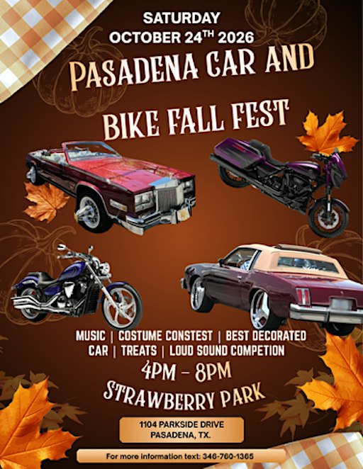 PASADENA CAR N BIKE FALL FEST