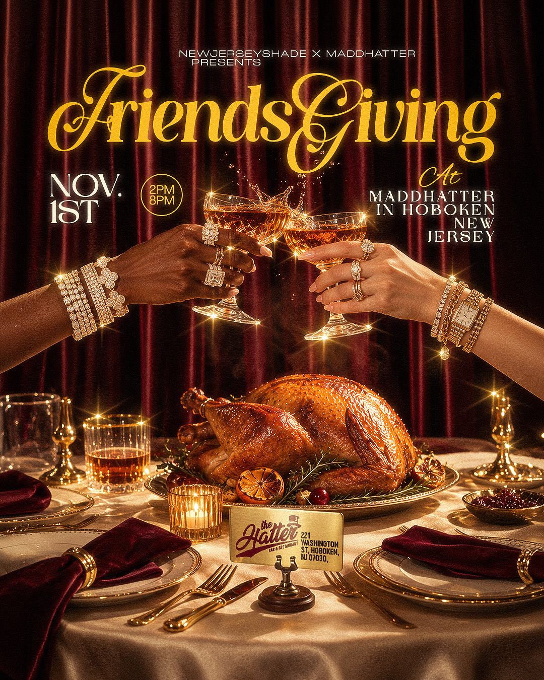 FriendsGiving At Maddhatter
