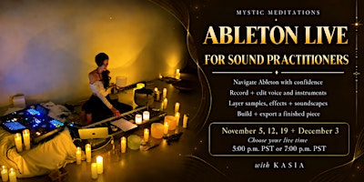Ableton Live for Sound Practitioners