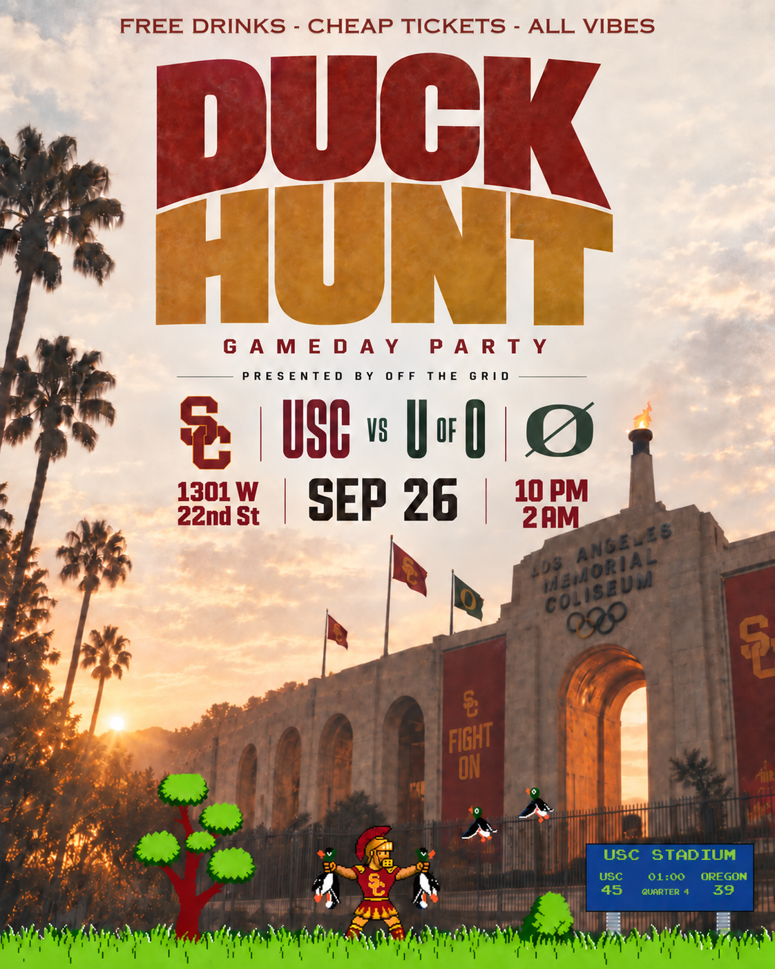 OFFDaGrid: Duck Hunt